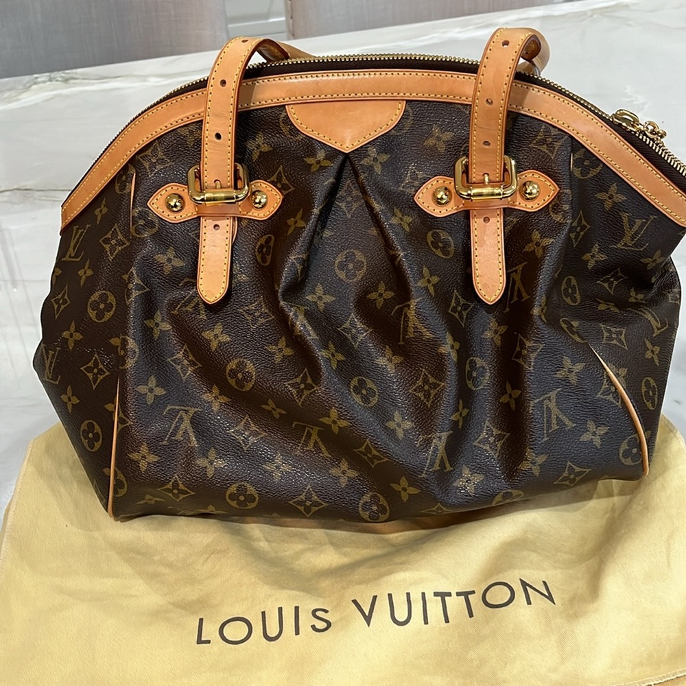 Authentic Louis Vuitton Tivoli Handbag Canvas GM - Barely Used!